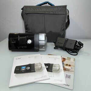 Resmed Airsense 10, ac adapter and travel case